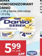 Serek homogenizowany Danio Danone