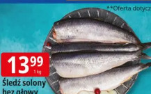 Śledź solony bez głowy