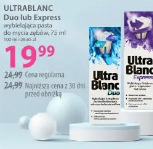 Ultrablanc Duo lub Express pasta do mycia zębów