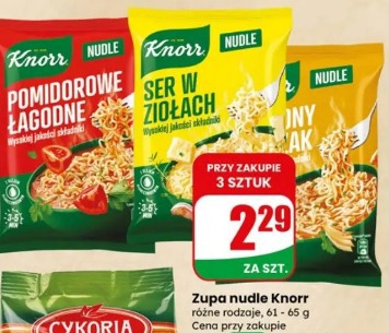 Zupa nudle Knorr