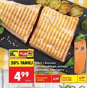 Filet z łososia atlantyckiego porcja rodzinna, Marinero