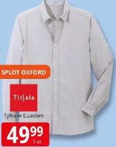 Koszula męska Tilsaia Splot Oxford