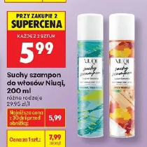 Suchy szampon do włosów Niuqi