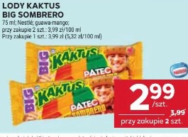 Lody Kaktus Big Sombrero Nestlé