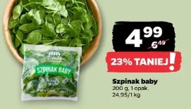 Szpinak baby