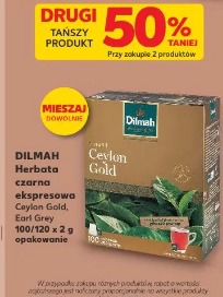 Dilmah herbata czarna ekspresowa Ceylon Gold, Earl Grey