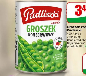 Groszek konserwowy Pudliszki