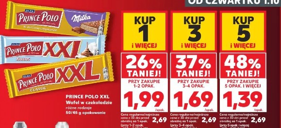 Prince Polo XXL Wafel w czekoladzie