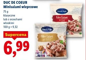 DUC DE COEUR Minisalami wieprzowe