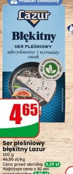 Ser pleśniowy błękitny Lazur
