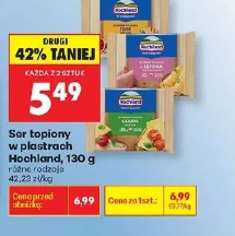 Ser topiony w plastrach Hochland