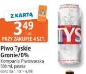 Piwo Tyskie Gronie/0% Kompania Piwowarska