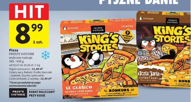 Pizza PROSTE HISTORIE