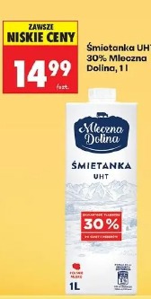 Śmietanka UHT 30% Mleczna Dolina