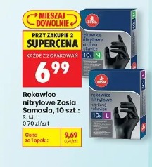 Rękawice nitrylowe Zosia Samosia