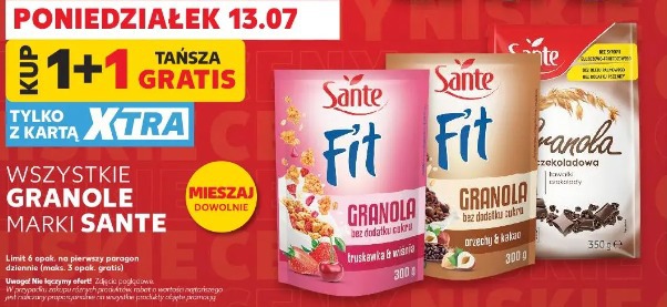 Granole marki Sante