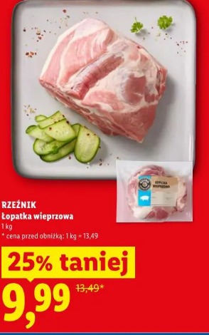Rzeźnik Łopatka wieprzowa