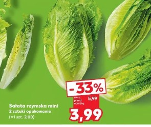 Sałata rzymska mini