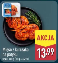 Mięso z kurczaka na patyku