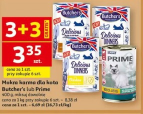 Mokra karma dla kota Butcher’s lub Prime