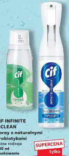 Cif Infinite Clean spray z naturalnymi probiotykami