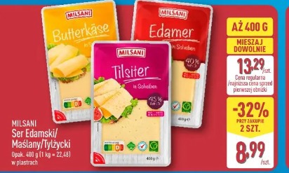 Milsani Ser Edamski/Maślany/Tylżycki