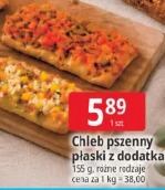 Chleb pszenny płaski z dodatkami