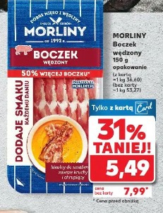MORLINY Boczek wędzony