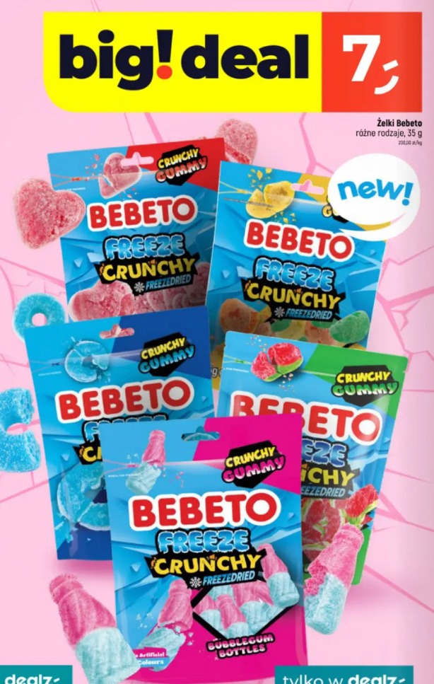 Żelki Bebeto