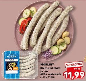 Morliny Kiełbaski białe surowe