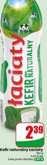 Kefir naturalny Łaciata