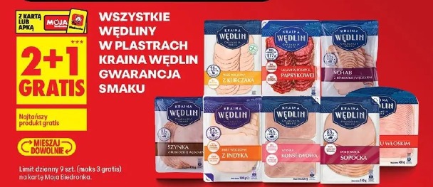 Wszystkie wędliny w plastrach Kraina Wędlin