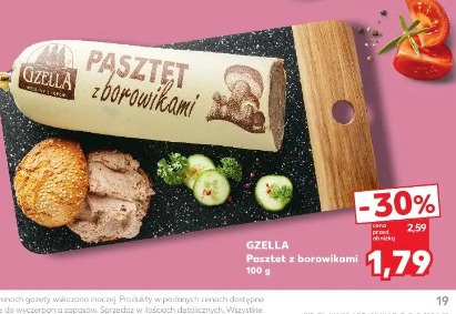 Gzella Pasztet z borowikami