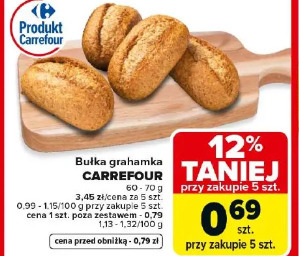 Bułka grahamka Carrefour