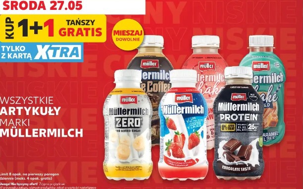 Müllermilch wszystkie artykuły marki Müllermilch
