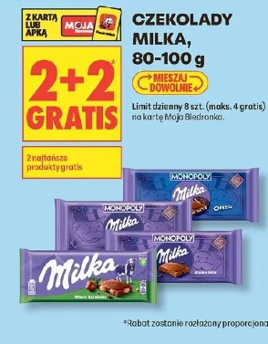 Czekolady Milka