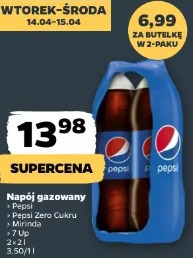 Napój gazowany Pepsi, Pepsi Zero Cukru, Mirinda, 7 Up