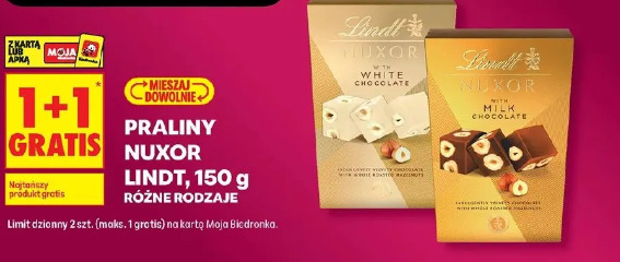 Praliny Nuxor Lindt