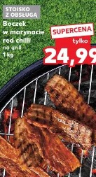 Boczek w marynacie red chilli na grill