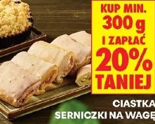 Ciastka serniczki na wagę