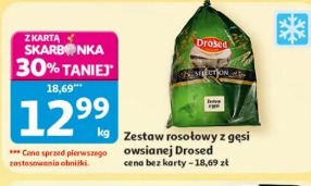 Zestaw rosołowy z gęsi owsianej Drosed