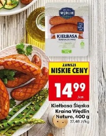 Kiełbasa Śląska Kraina Wędlin Nature