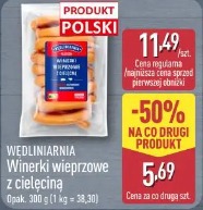Wędlinarnia Winerki wieprzowe z cielęciną