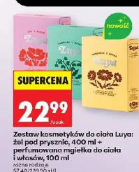 Zestaw kosmetyków do ciała Luya: żel pod prysznic + perfumowana mgiełka do ciała
