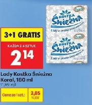 Lody Kostka Śnieżna Koral