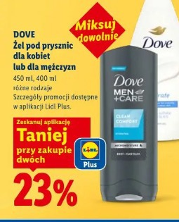 Dove Żel pod prysznic dla kobiet lub dla mężczyzn