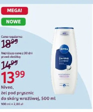Nivea, żel pod prysznic do skóry wrażliwej