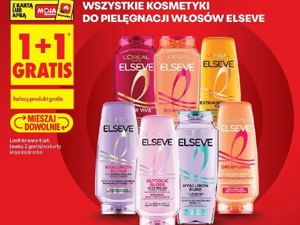 Wszystkie kosmetyki do pielęgnacji włosów Elseve