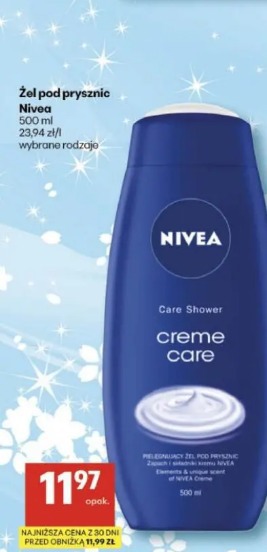 Żel pod prysznic Nivea