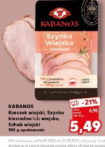 Kabanos Karczek wiejski, Szynka biesiadna lub wiejska, Schab wiejski